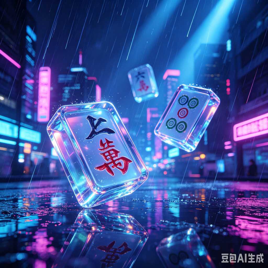 gradient color mahjong tiles